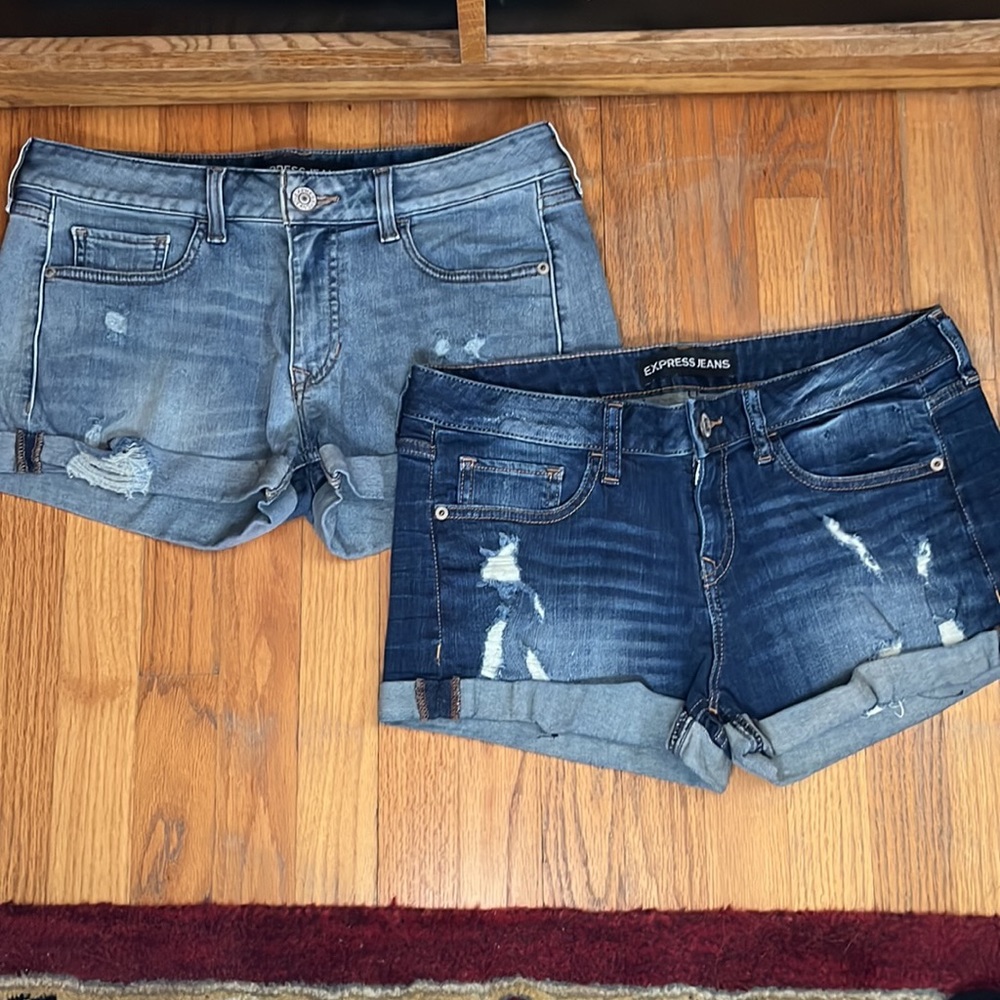 Bundle of 2 Express Jean Shorts